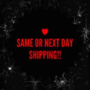 SAME DAY OR NEXT DAY SHIPPING!